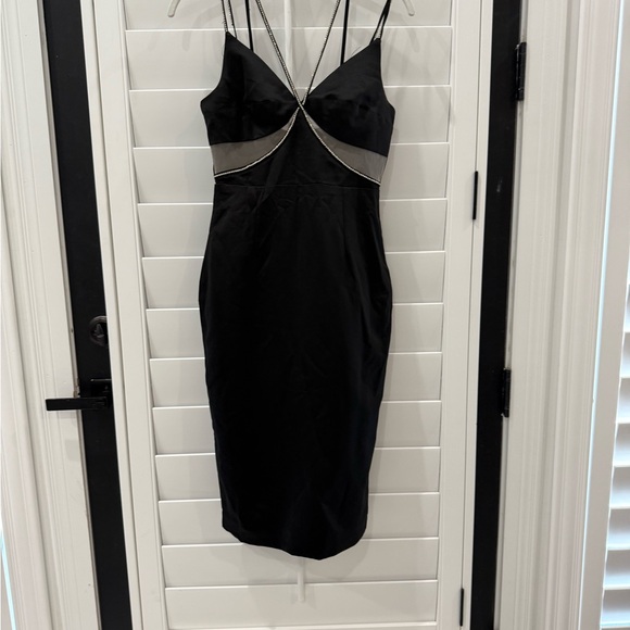 Black Backless Strappy‎ Dress - Picture 10 of 14